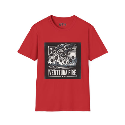 Ventura Fire Inspired Mens Graphic Tee | Womens Graphic Tee | Awesome T Shirts