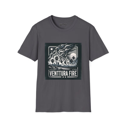 Ventura Fire Inspired Mens Graphic Tee | Womens Graphic Tee | Awesome T Shirts