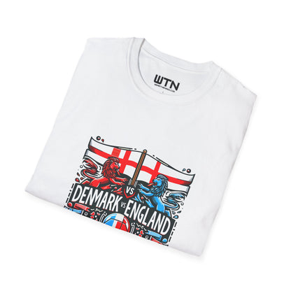Denmark vs England  Inspired Mens Graphic Tee | Womens Graphic Tee | Awesome T Shirts