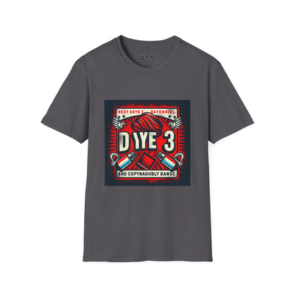 Red dye 3 Inspired Mens Graphic Tee | Womens Graphic Tee | Awesome T Shirts
