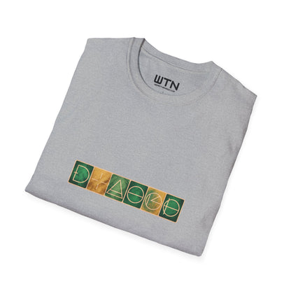 Minimal Crossword Grid Daily Puzzle Art Tee