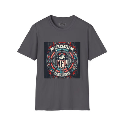 NFL playoff schedule Inspired Mens Graphic Tee | Womens Graphic Tee | Awesome T Shirts