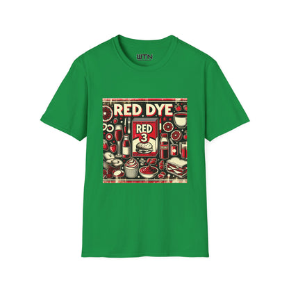 Red dye 3 Inspired Mens Graphic Tee | Womens Graphic Tee | Awesome T Shirts