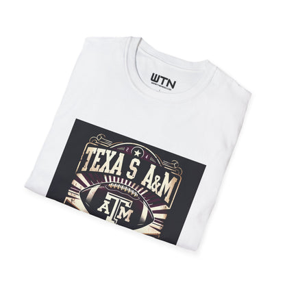 Texas A&M football Inspired Mens Graphic Tee | Womens Graphic Tee | Awesome T Shirts