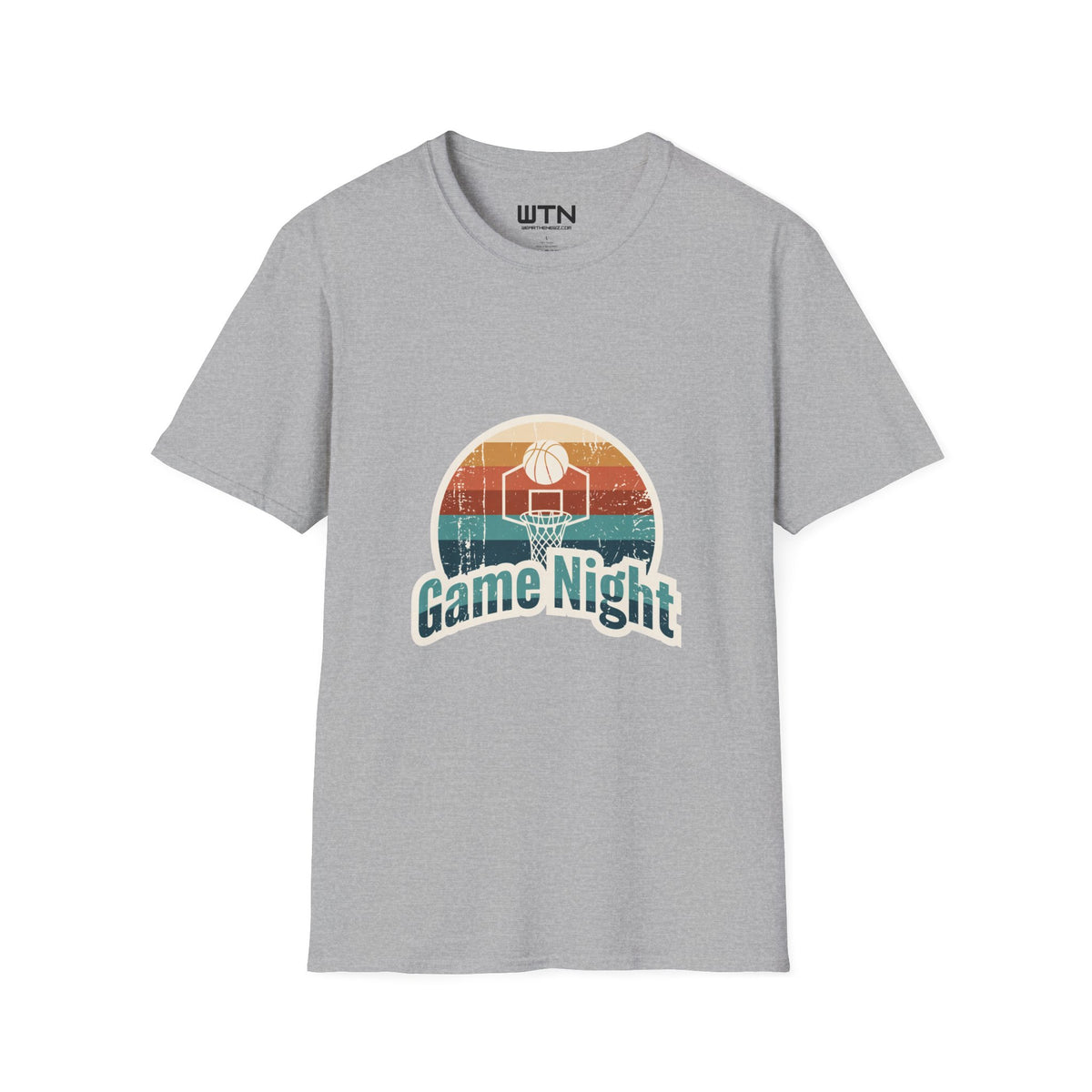 Retro Game Night Badge Graphic Tee