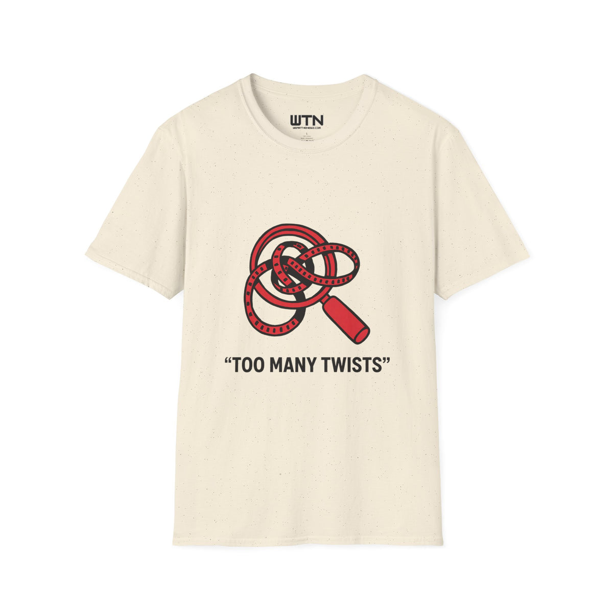 Too Many Twists — Binge-Ready Graphic Tee
