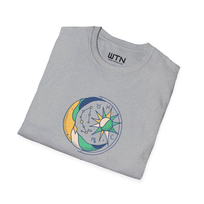 Today's Sky Celestial Geometry Art Tee