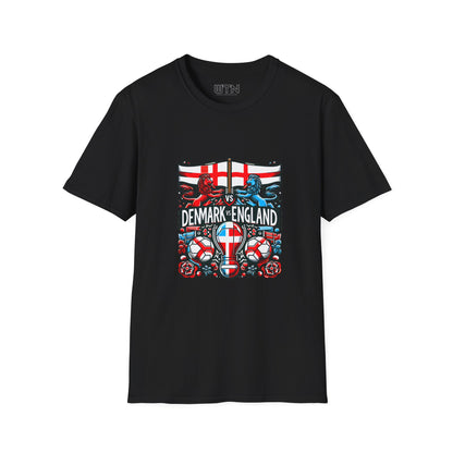 Denmark vs England  Inspired Mens Graphic Tee | Womens Graphic Tee | Awesome T Shirts
