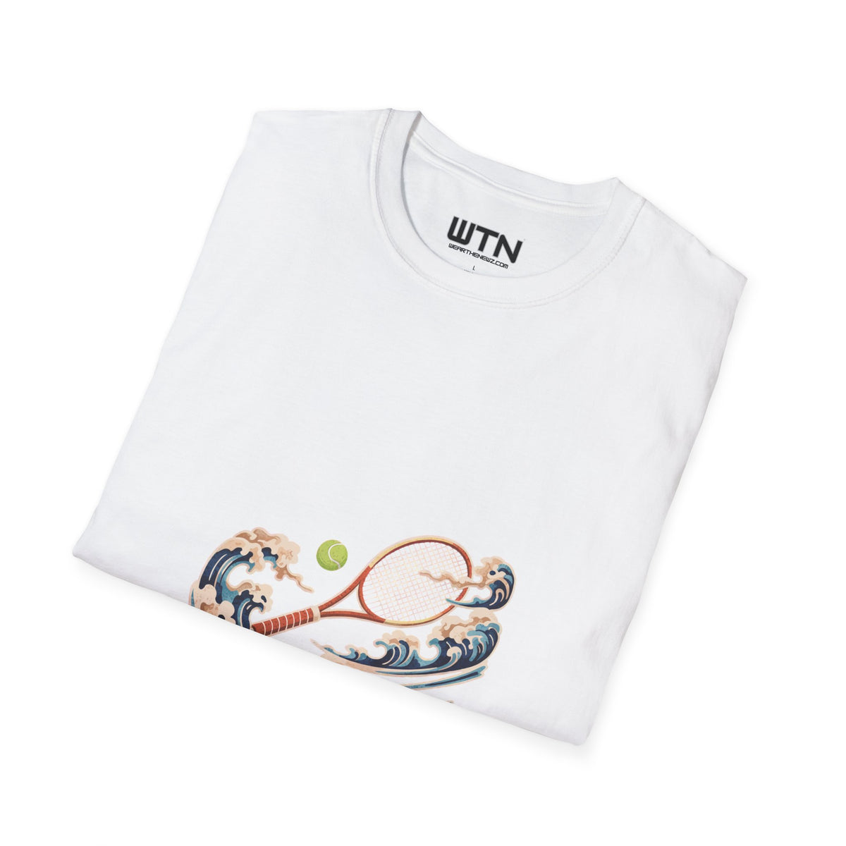 Courtly Motion Ukiyo-e Tennis Art Tee