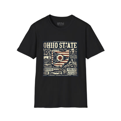 Ohio State Inspired Mens Graphic Tee | Womens Graphic Tee | Awesome T Shirts