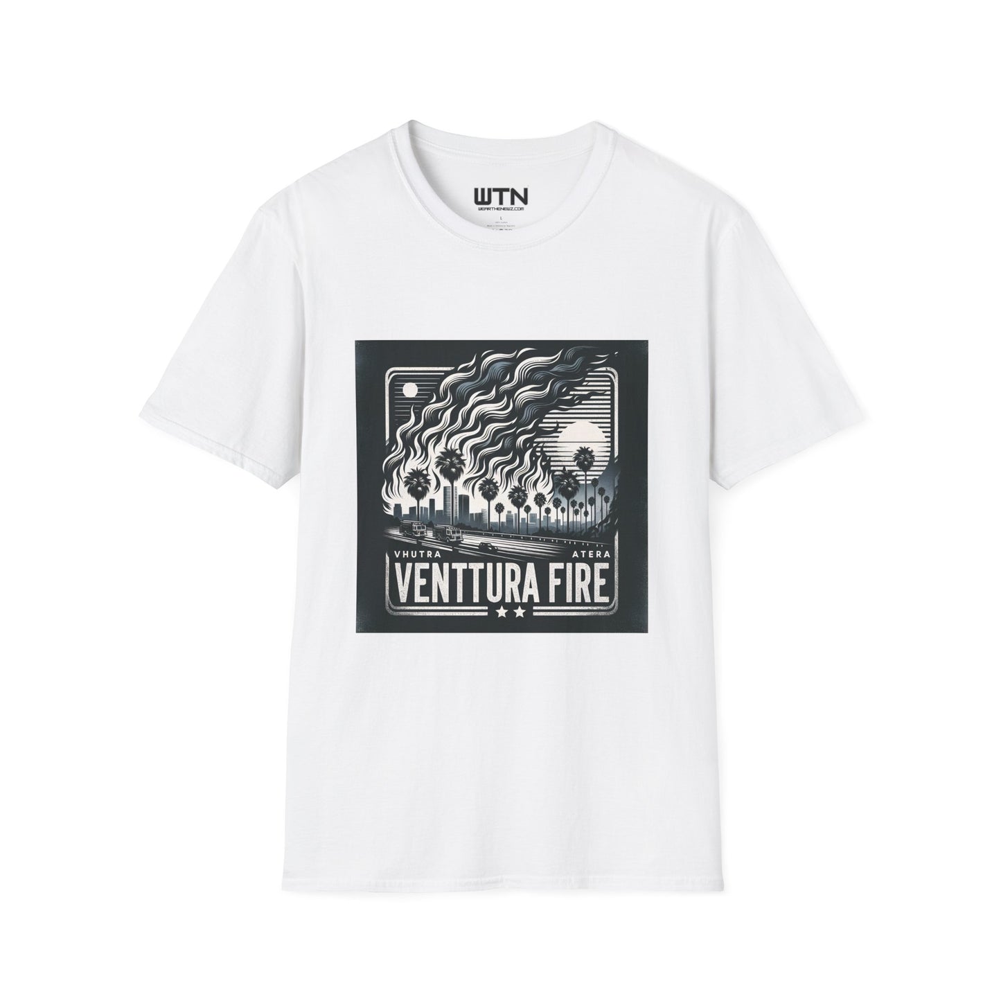 Ventura Fire Inspired Mens Graphic Tee | Womens Graphic Tee | Awesome T Shirts