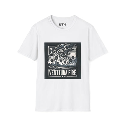 Ventura Fire Inspired Mens Graphic Tee | Womens Graphic Tee | Awesome T Shirts