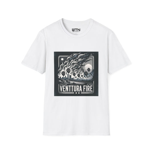 Ventura Fire Inspired Mens Graphic Tee | Womens Graphic Tee | Awesome T Shirts