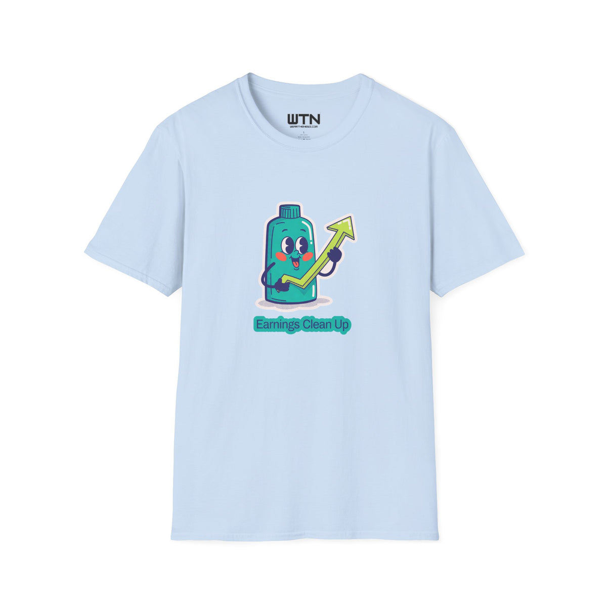 Earnings Clean Up Market Meme Graphic Tee