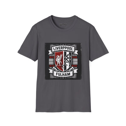 Liverpool vs Fulham Inspired Mens Graphic Tee | Womens Graphic Tee | Awesome T Shirts