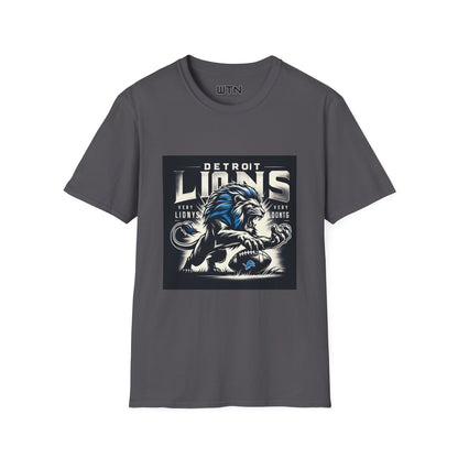 Detroit Lions Inspired Mens Graphic Tee | Womens Graphic Tee | Awesome T Shirts
