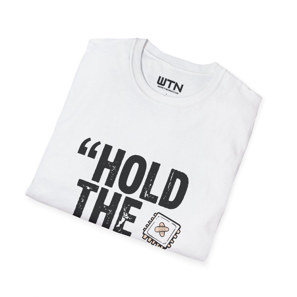 HOLD THE CHIP Trader Joke Graphic Tee