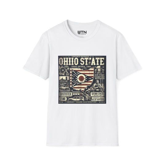 Ohio State Inspired Mens Graphic Tee | Womens Graphic Tee | Awesome T Shirts