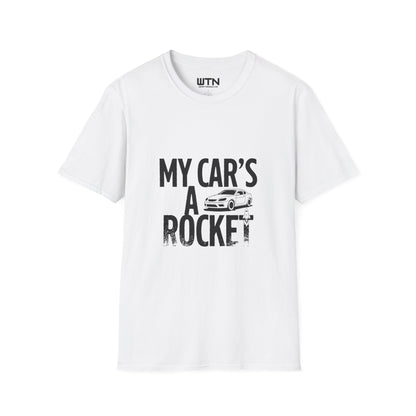 My Car's a Rocket Roast Graphic Tee
