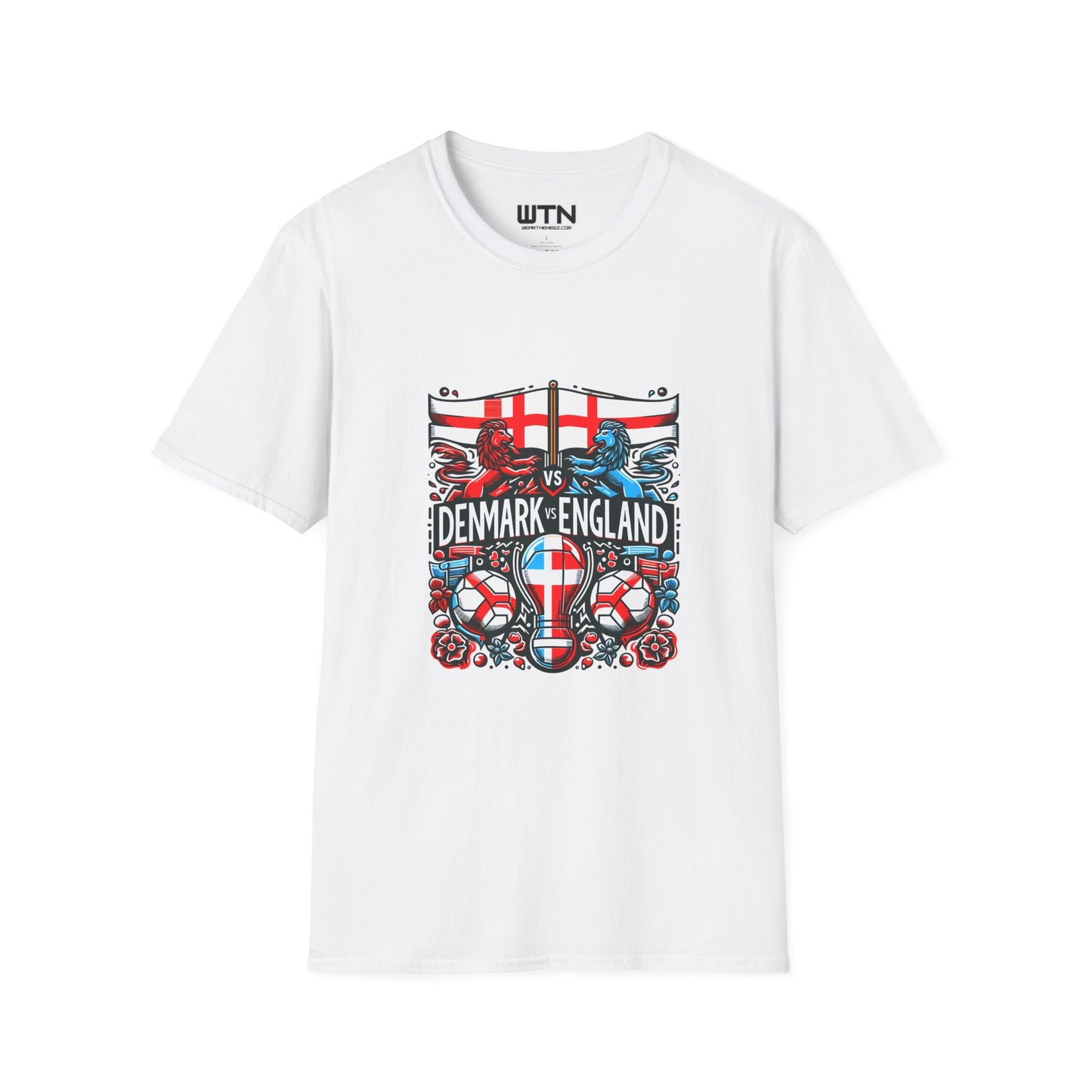 Denmark vs England  Inspired Mens Graphic Tee | Womens Graphic Tee | Awesome T Shirts