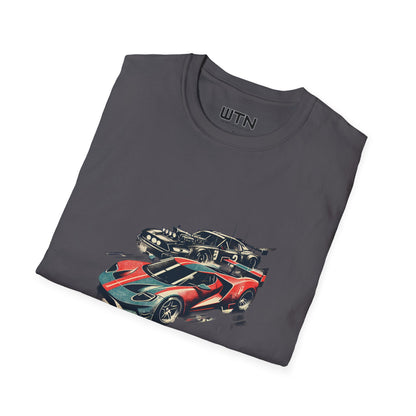 Nascar Iconic Car Race  Inspired Mens Graphic Tee | Womens Graphic Tee | Awesome T Shirts