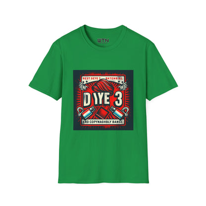 Red dye 3 Inspired Mens Graphic Tee | Womens Graphic Tee | Awesome T Shirts