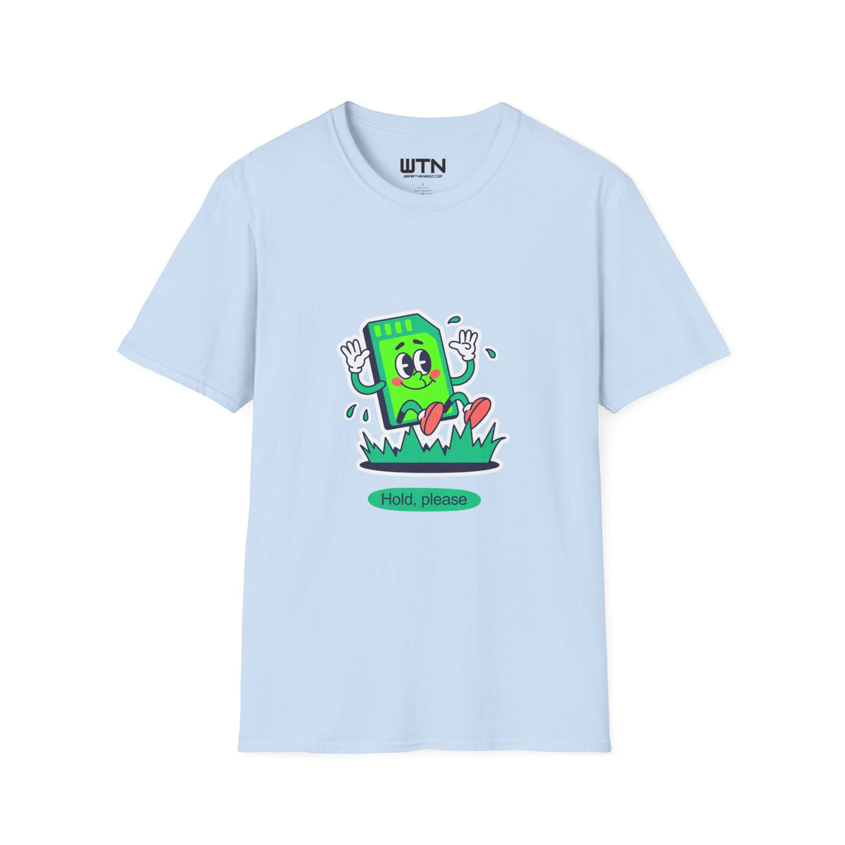 Hold, Please! SD Card Rollercoaster Graphic Tee
