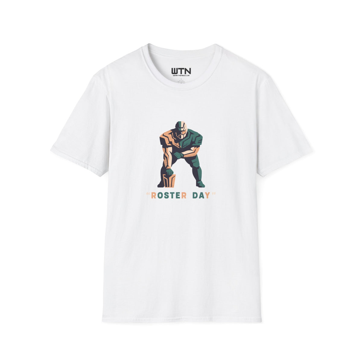 Roster Day Comeback Art Deco Poster Art Tee