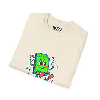 Hold, Please! SD Card Rollercoaster Graphic Tee