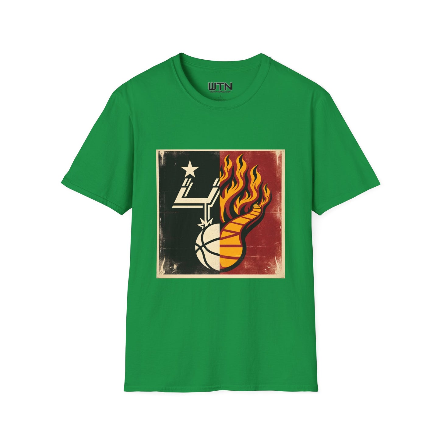 Spurs vs Trail Blazers Inspired Mens Graphic Tee | Womens Graphic Tee | Awesome T Shirts