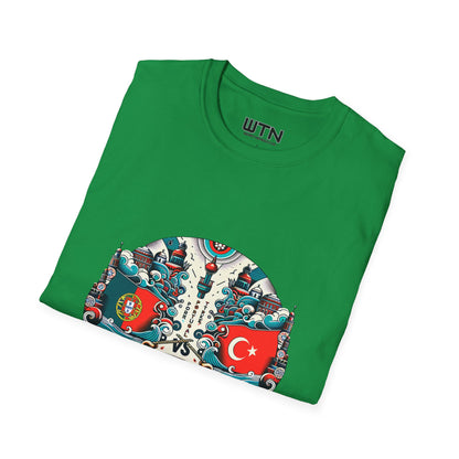 Portugal vs Turkey  Inspired Mens Graphic Tee | Womens Graphic Tee | Awesome T Shirts