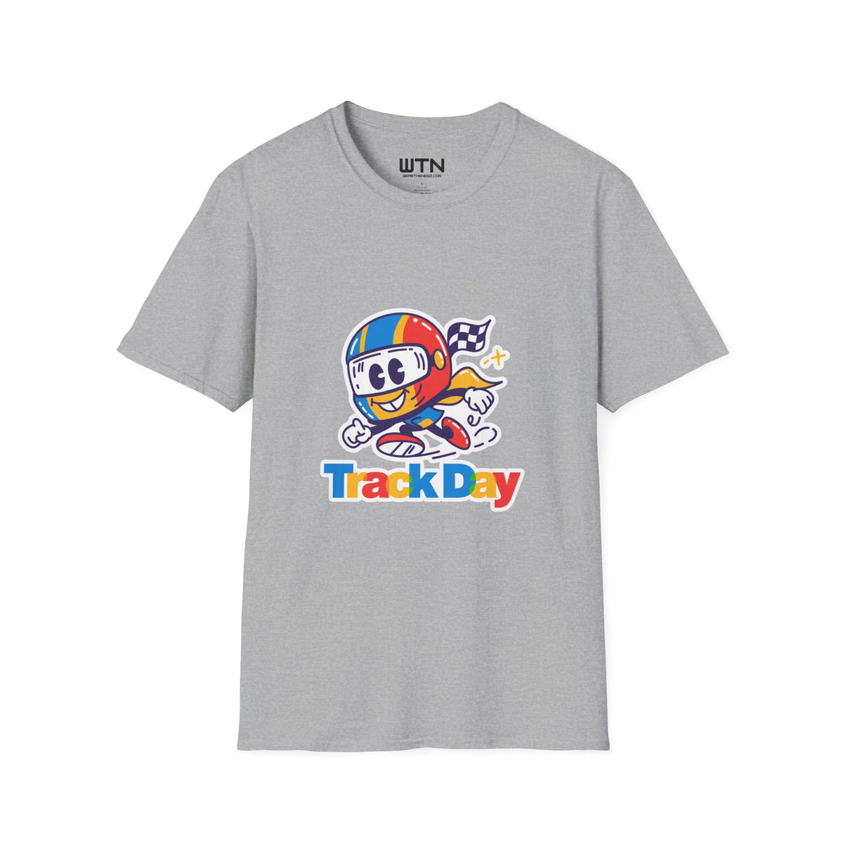 Zoom Rush Track Day Sticker Graphic Tee