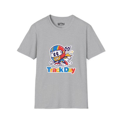 Zoom Rush Track Day Sticker Graphic Tee