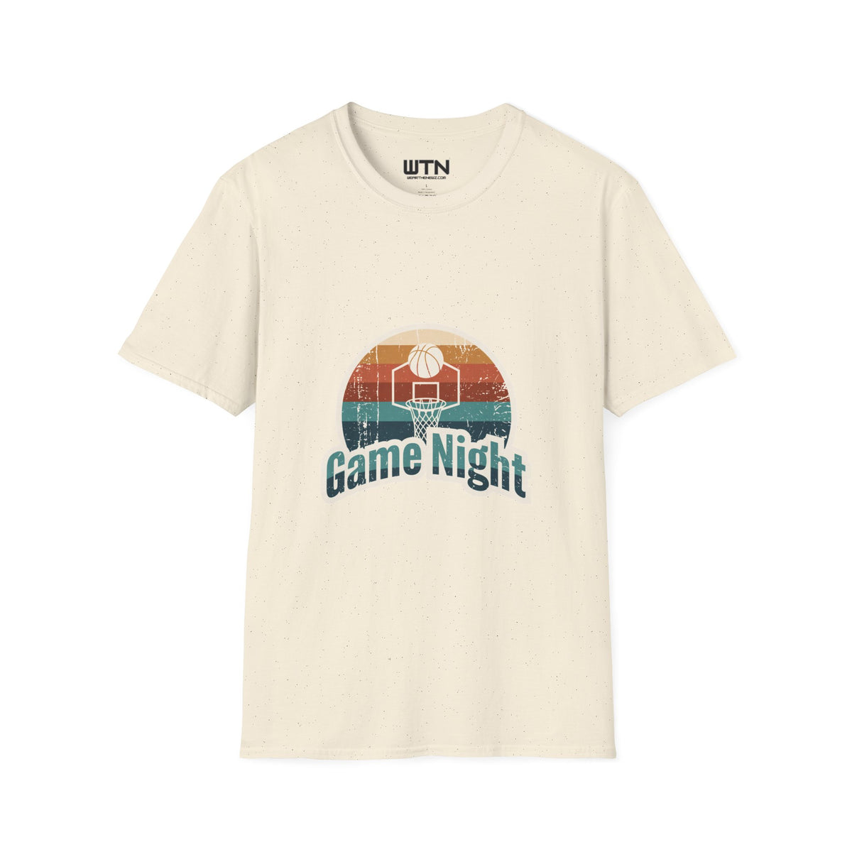 Retro Game Night Badge Graphic Tee