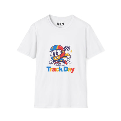 Zoom Rush Track Day Sticker Graphic Tee