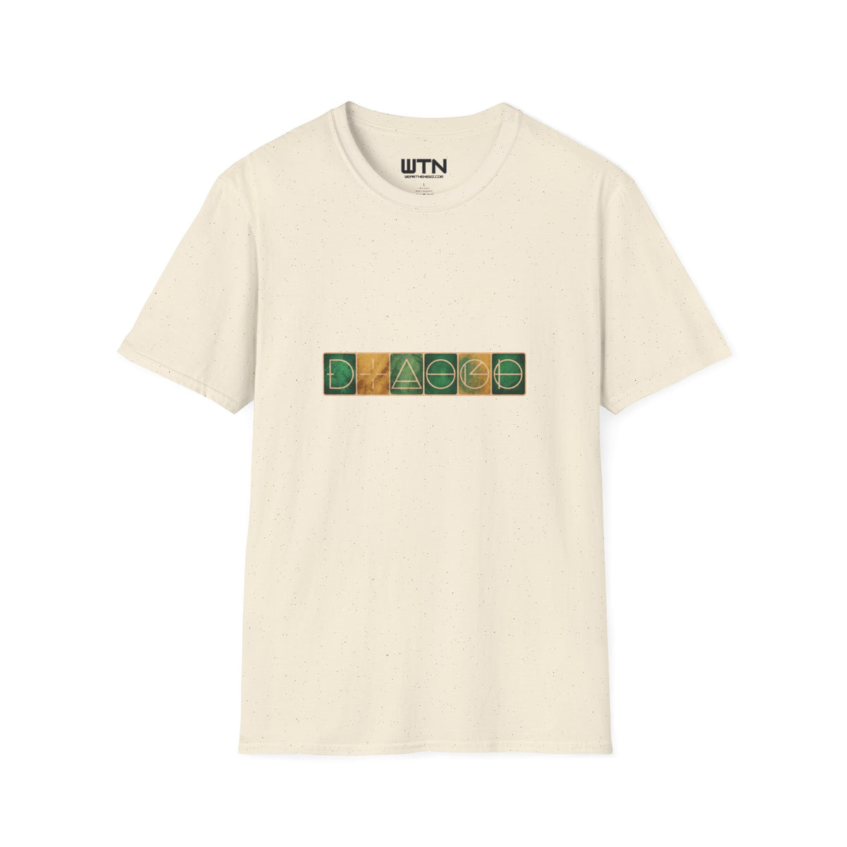 Minimal Crossword Grid Daily Puzzle Art Tee