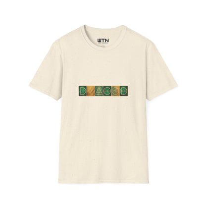 Minimal Crossword Grid Daily Puzzle Art Tee