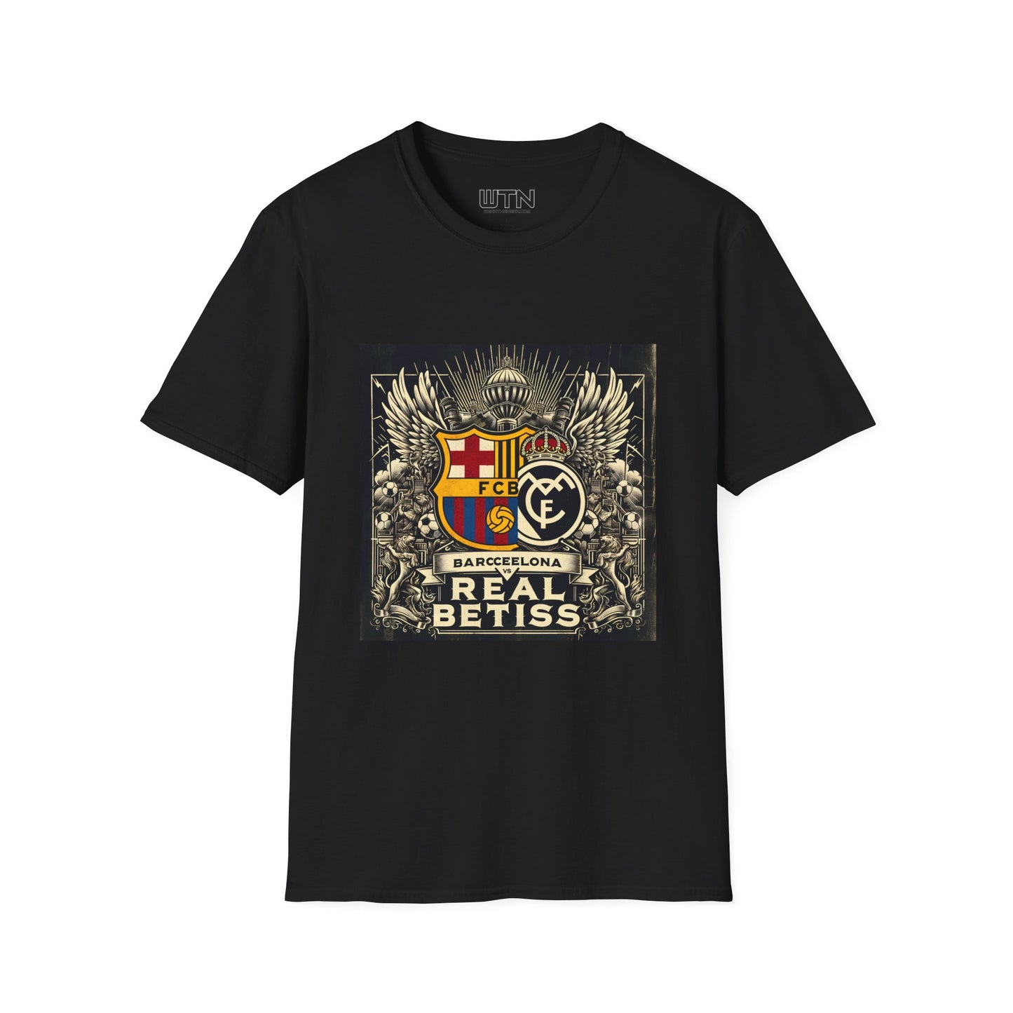 Barcelona vs Real Betis Inspired Mens Graphic Tee | Womens Graphic Tee | Awesome T Shirts