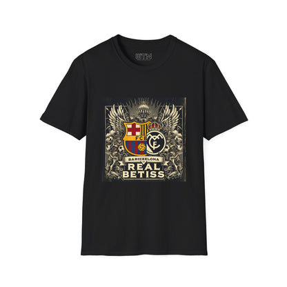 Barcelona vs Real Betis Inspired Mens Graphic Tee | Womens Graphic Tee | Awesome T Shirts