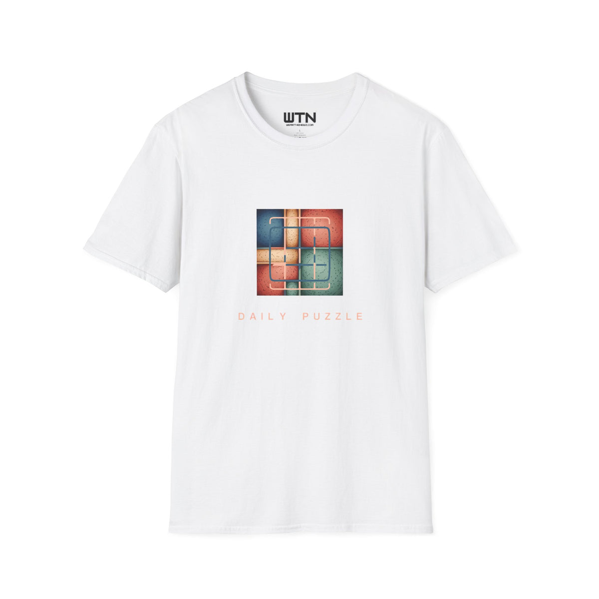 Museum-Ready Daily Puzzle Art Tee