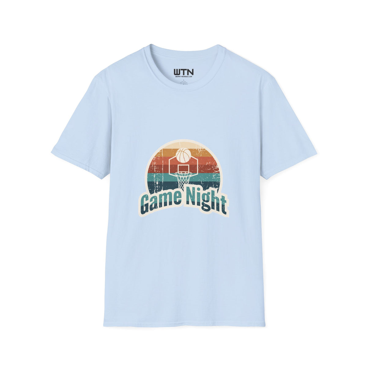 Retro Game Night Badge Graphic Tee