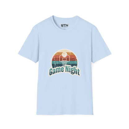 Retro Game Night Badge Graphic Tee