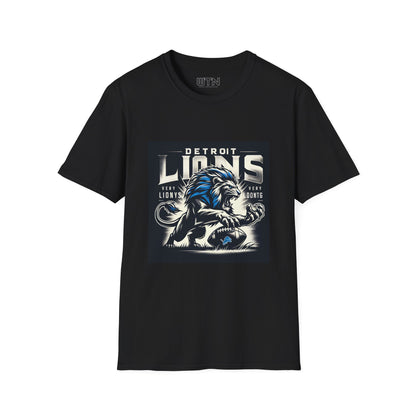 Detroit Lions Inspired Mens Graphic Tee | Womens Graphic Tee | Awesome T Shirts