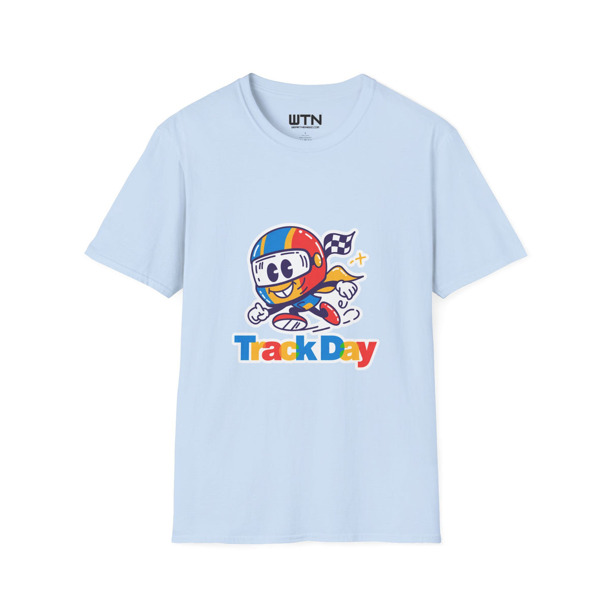 Zoom Rush Track Day Sticker Graphic Tee