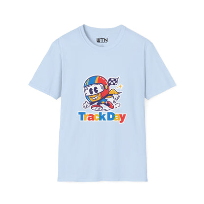 Zoom Rush Track Day Sticker Graphic Tee