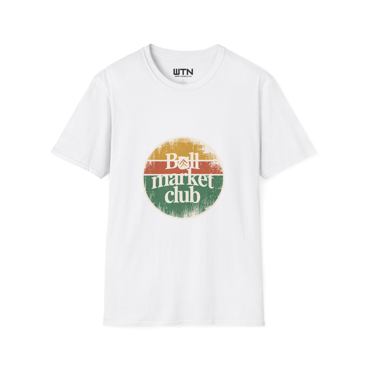 Bull Market Club Vintage Patch Graphic Tee