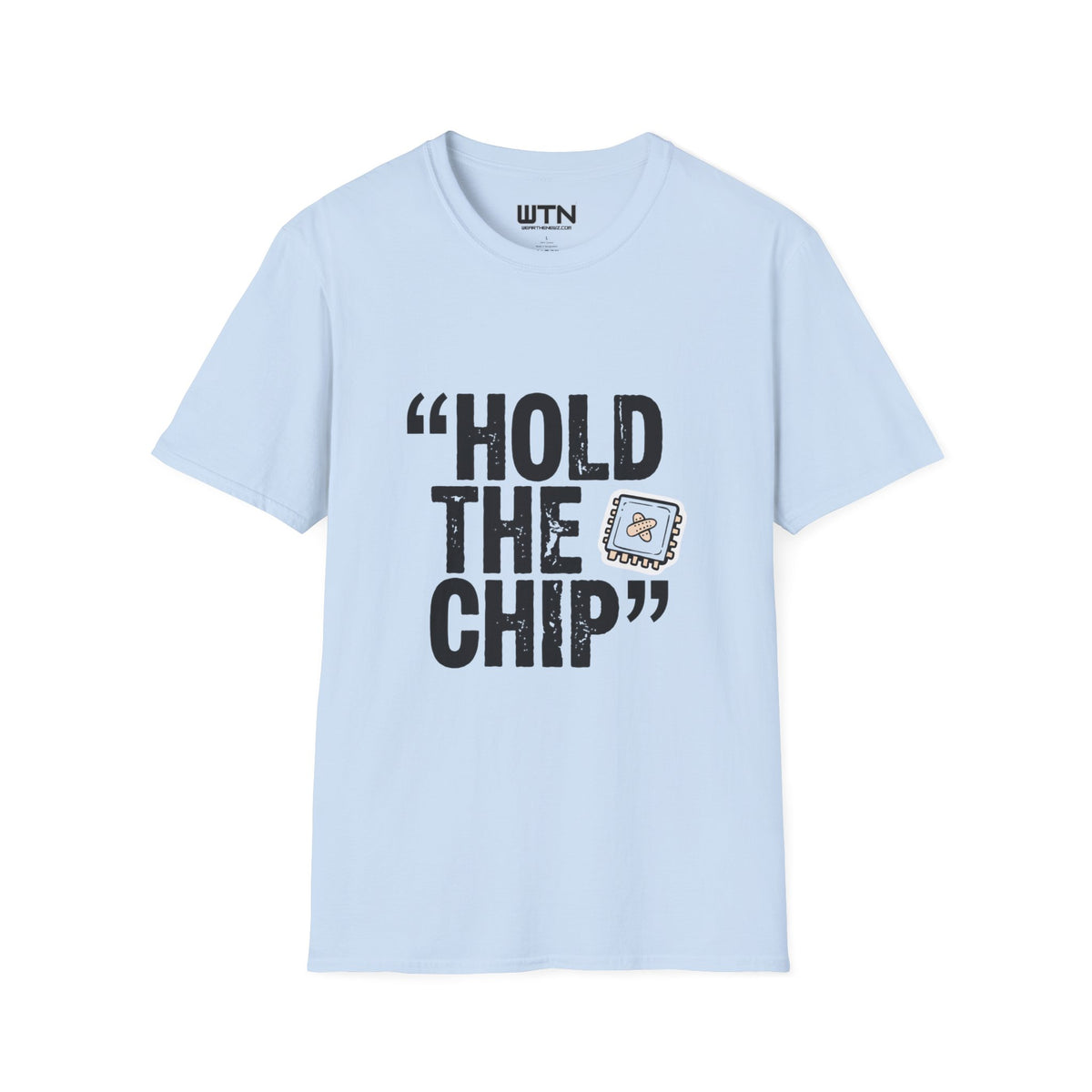 HOLD THE CHIP Trader Joke Graphic Tee