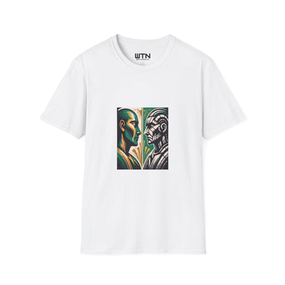 Gallery Duel: AI vs Human Art Deco Art Tee