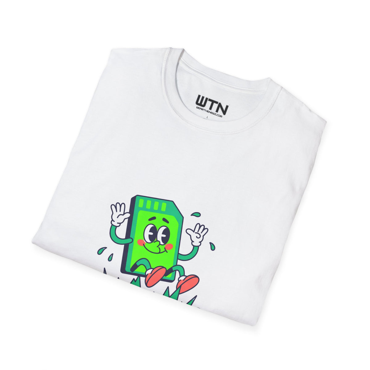 Hold, Please! SD Card Rollercoaster Graphic Tee