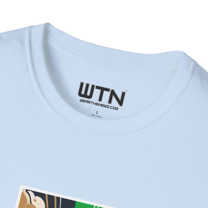 High-Fashion Soccer Poster Art Tee